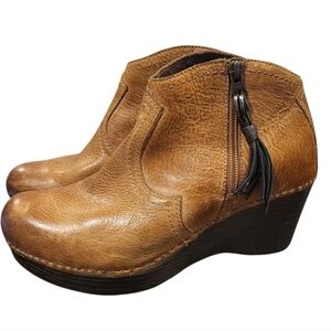 Dansko Brown Ankle Boots